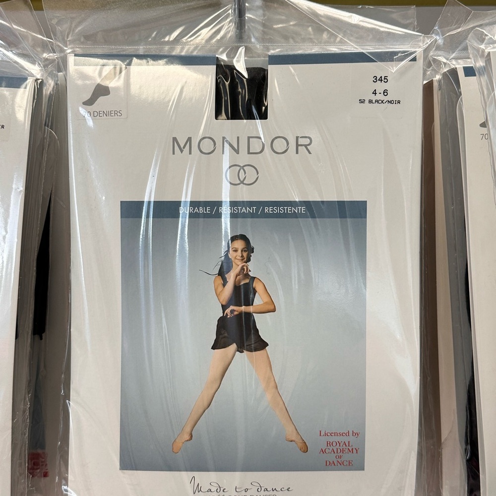Mondor Black Dance Ballet Tights